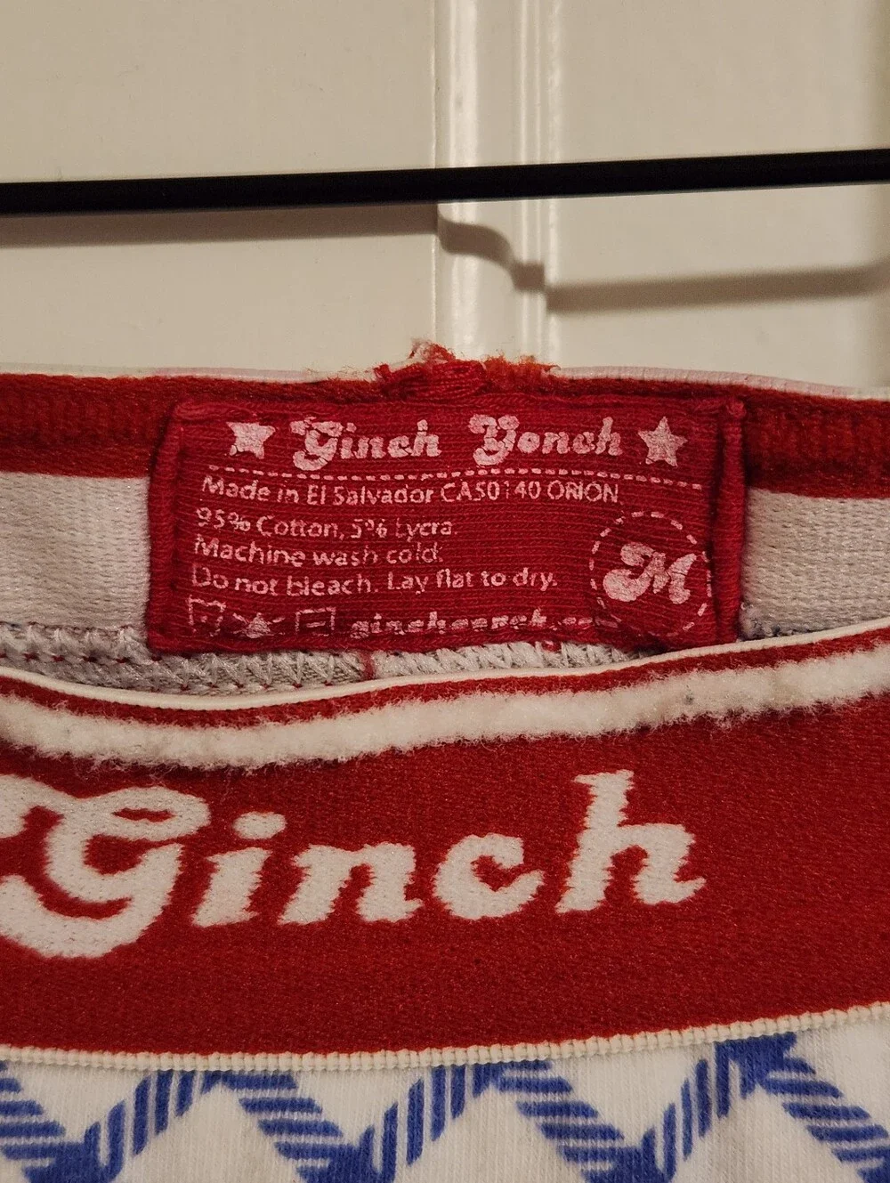 🤠Ginch Gonch🤠 - Red/White/Blue Cowboy Western Star Sport Trunk